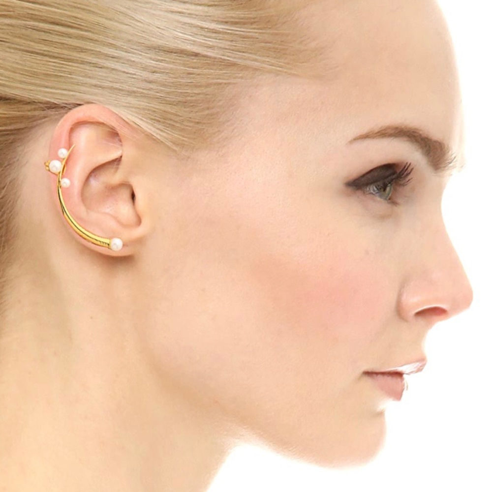 Amber Sceats Imitation Pearl Ear Cuff Set